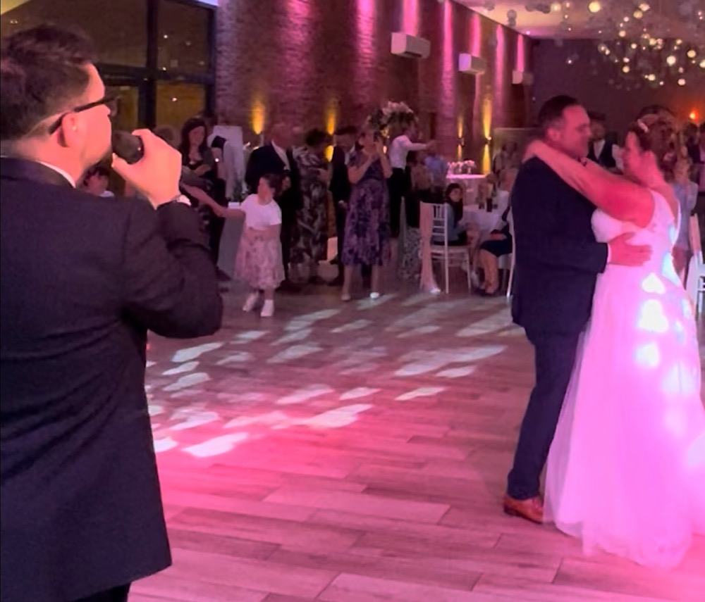 James Barlow Singing First Dance – The Boat House at Aston Marina, Stone, Staffordshire - James Barlow - Wedding Singer James Barlow performing the first dance song live at The Boat House at Aston Marina in Stone, Staffordshire, for a romantic wedding celebration